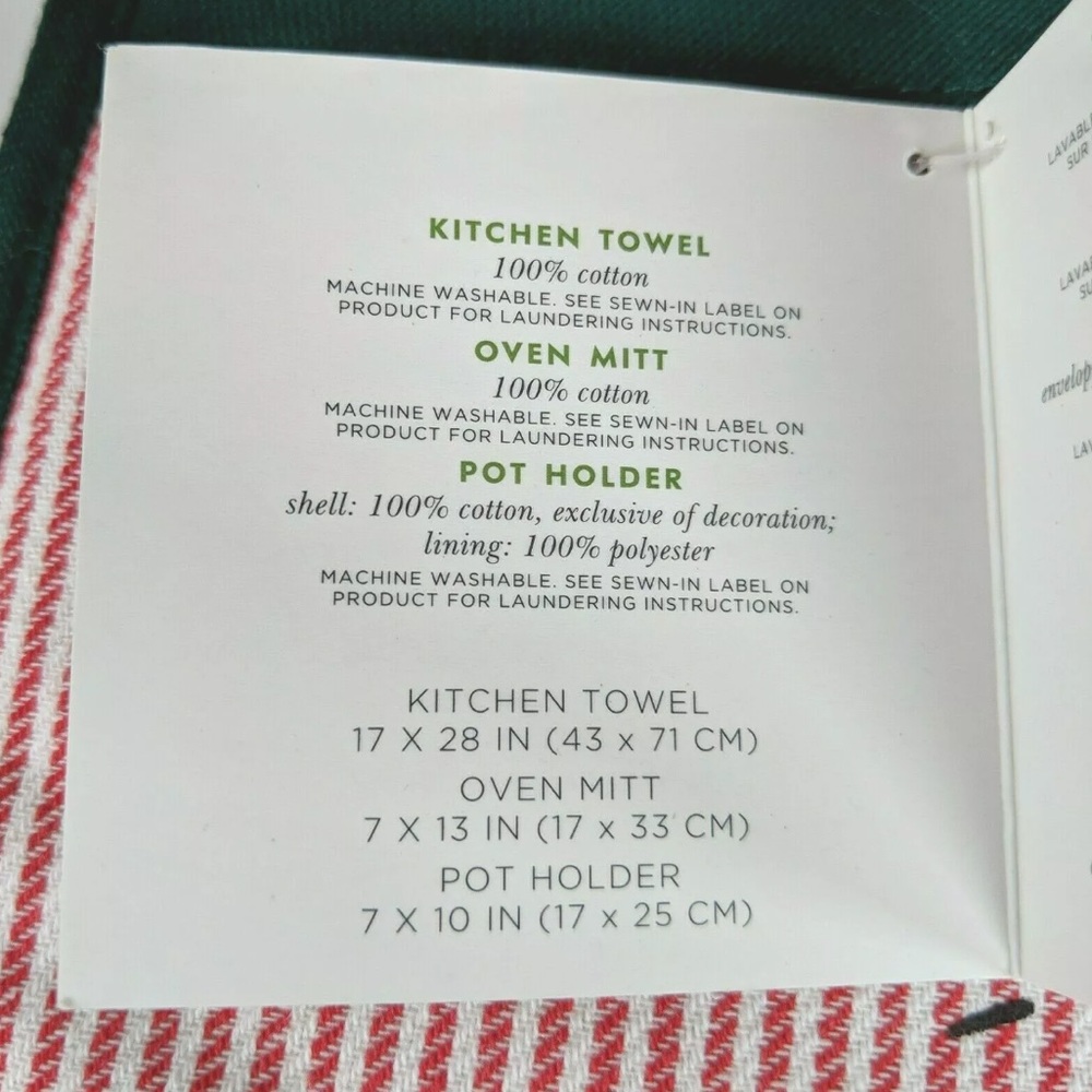 NWT Kate Spade 3-piece Kitchen Set - Picture 8 of 8